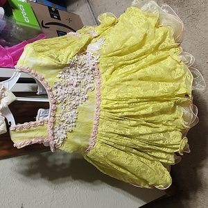 Natural pageant dress